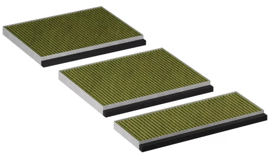 17008032 Sada uhlíkové filtry do odsavače par 3ks