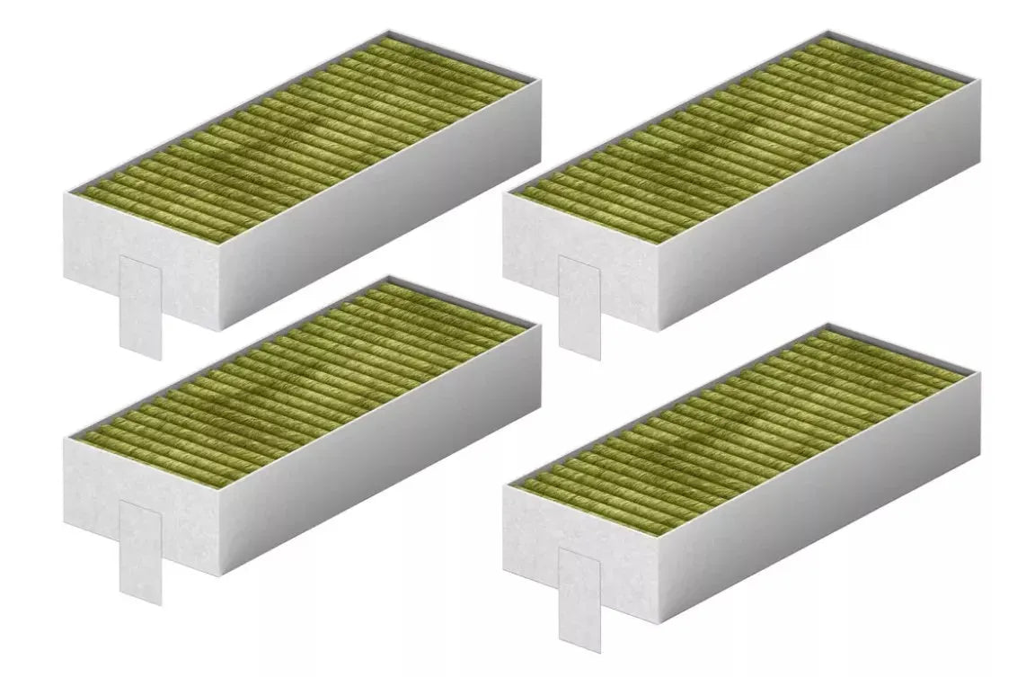 17007505 Sada uhlíkové filtry do odsavače par 4ks